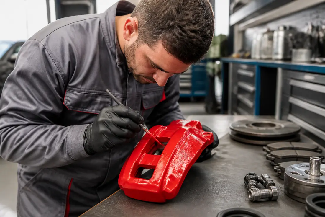 Comment peindre ses étriers de frein pour une finition durable ?
