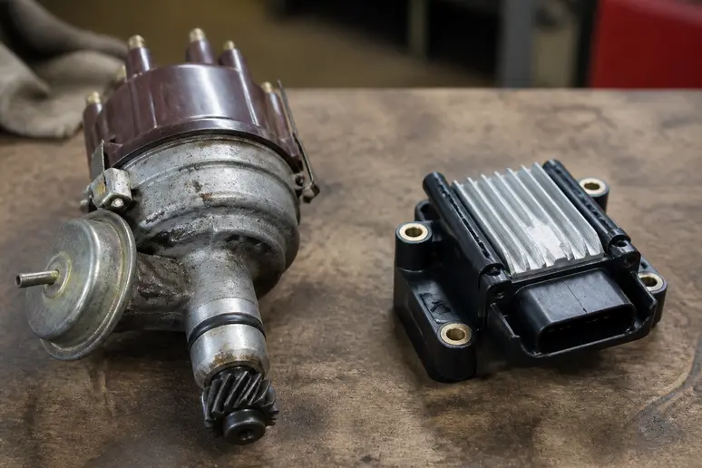 Comparaison entre un allumage à rupteur classique et un module électronique moderne